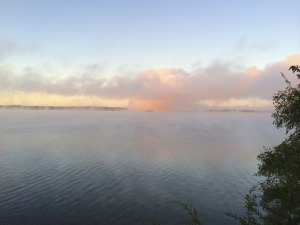 Sunrise Over Clinton Lake