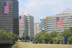 Sept 11 Flags in Rosslyn/2013